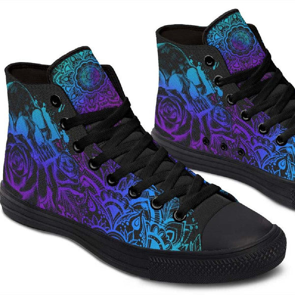 Printed Couple High-top Canvas Shoes - Super Amazing Store