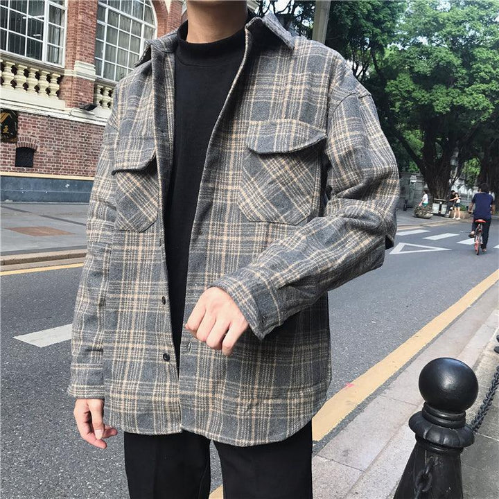 Korean Style Loose Long-sleeved Shirts For Men And Women - Super Amazing Store