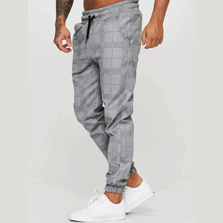 Printed Casual Trousers Fashion Casual Tappered Q2