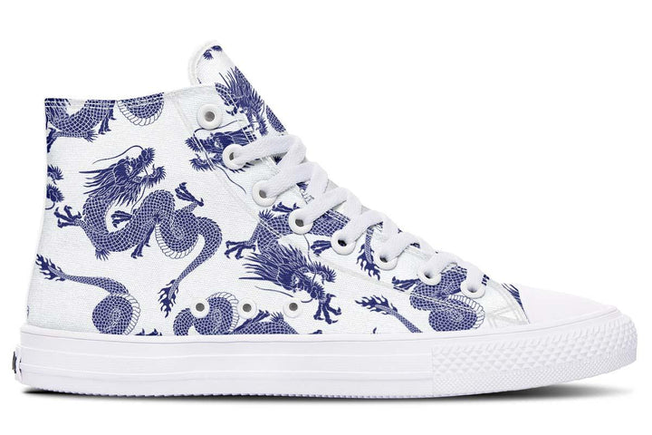 Printed Couple High-top Canvas Shoes - Super Amazing Store