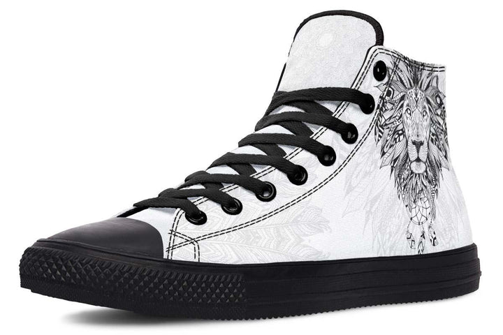 Printed Couple High-top Canvas Shoes - Super Amazing Store