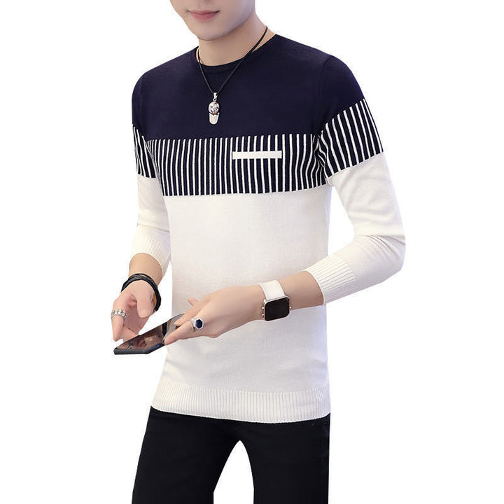 Men's Crew Neck Sweater Pullover Sweater - Super Amazing Store