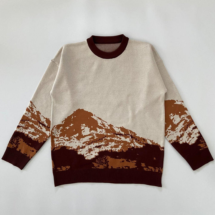 Tide Brand Snow Mountain Men Casual Knit Sweater Men - Super Amazing Store