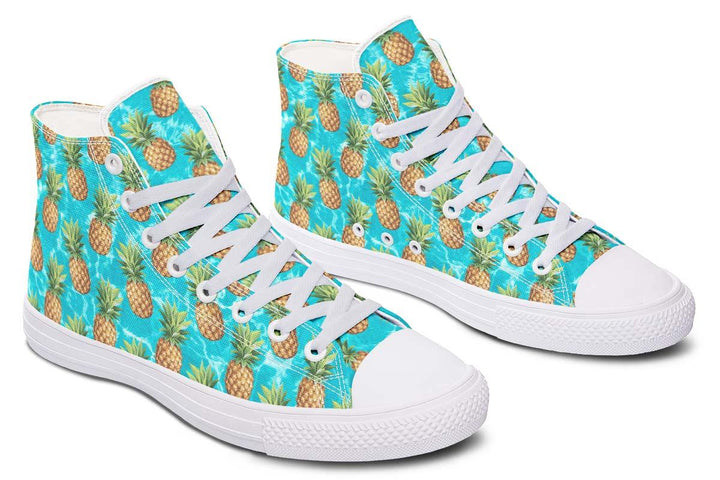 Printed Couple High-top Canvas Shoes - Super Amazing Store