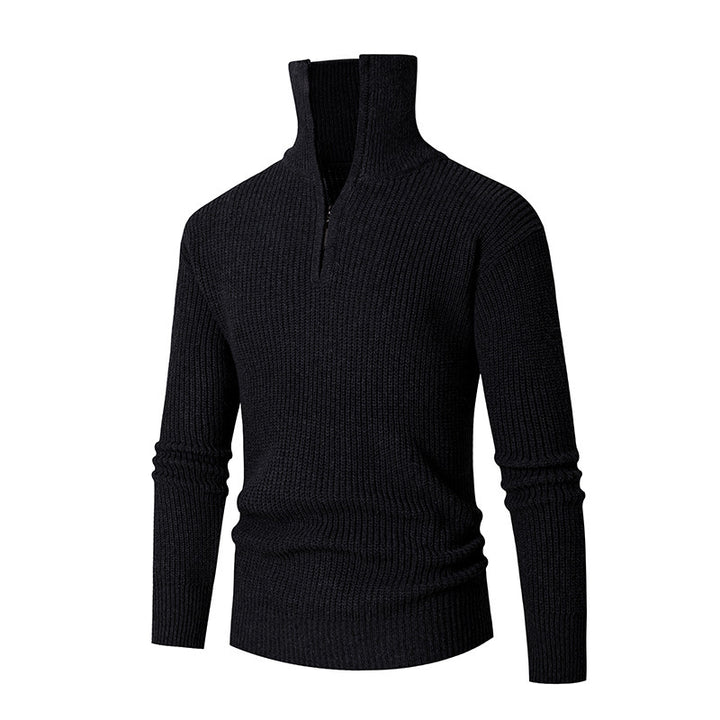 Fall Winter Men Thermal Slim Fit Base Sweater Shirts Leisure Q2