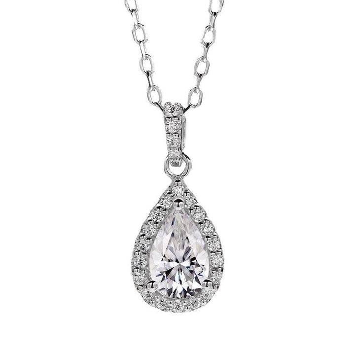 Fashion Water Drop 1 Carat Moissanite Necklace - Super Amazing Store