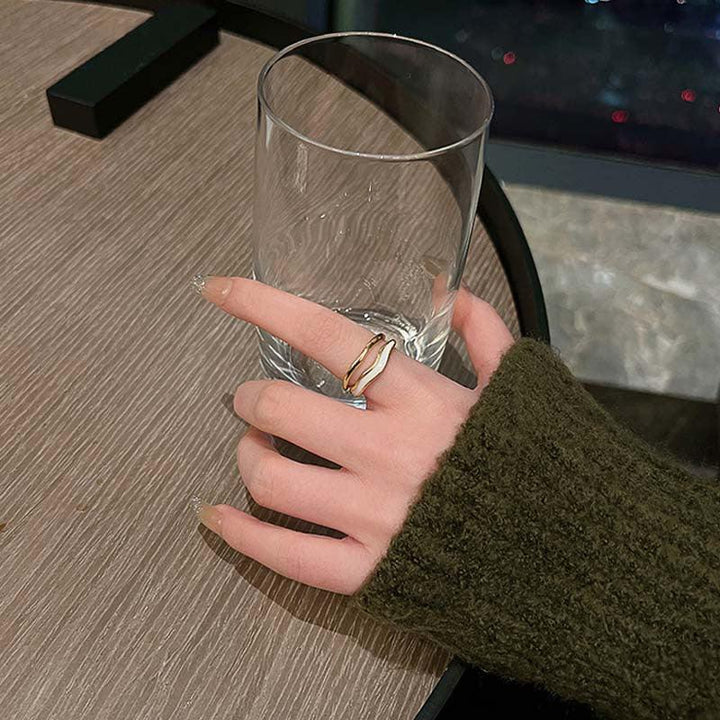 Women's Fashion Simple Quicksand Cloud Ring - Super Amazing Store