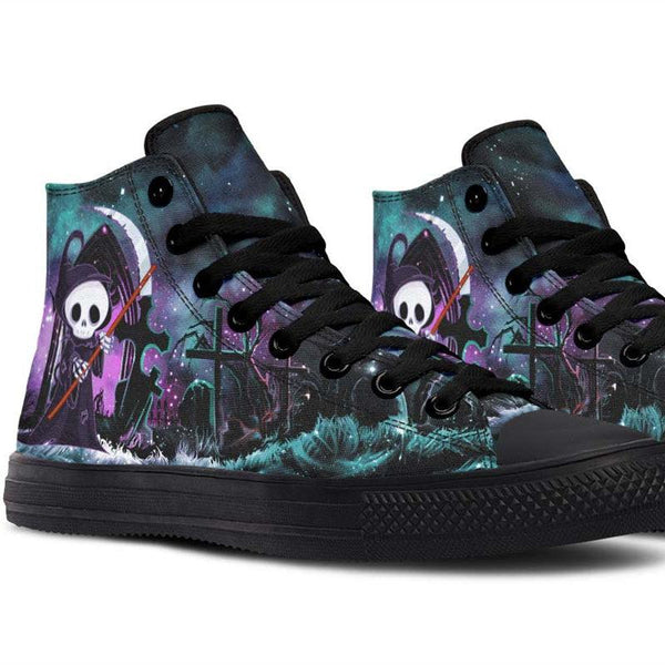 Printed Couple High-top Canvas Shoes - Super Amazing Store