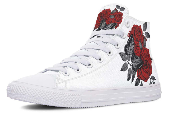 Printed Couple High-top Canvas Shoes - Super Amazing Store