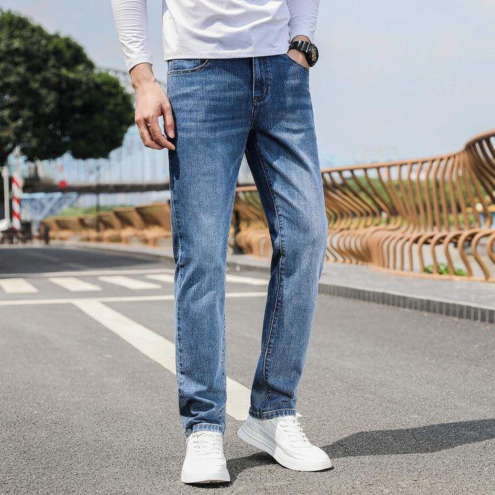 Soft And Comfortable Straight Stretch Jeans - Super Amazing Store