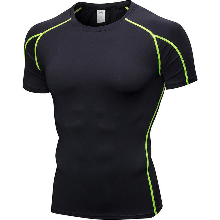 Men's PRO Tight Short Sleeve Fitness Exercise Super Amazing Store