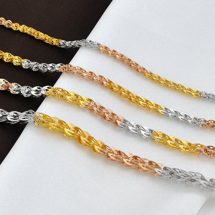 Silver Phoenix Tail Chain Necklace Female Color Gold Necklace - Super Amazing Store