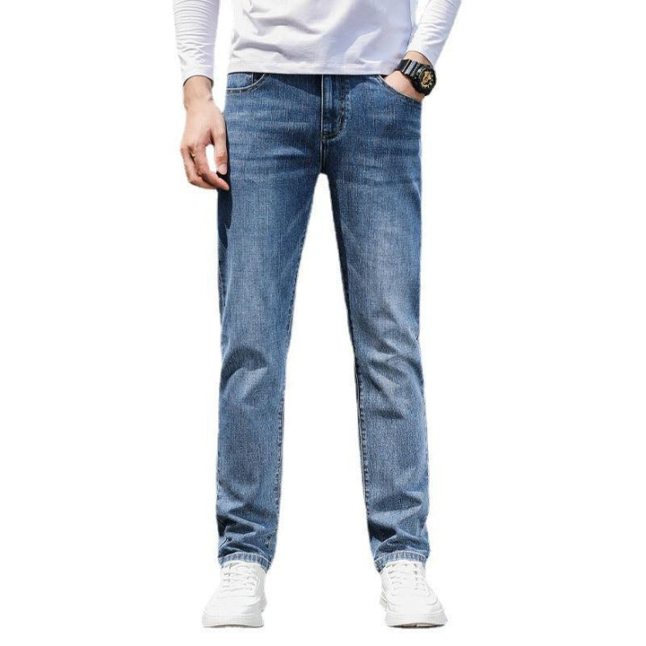 Soft And Comfortable Straight Stretch Jeans - Super Amazing Store