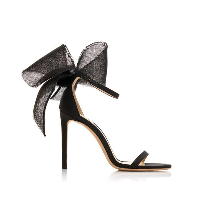 Asymmetrical Open-toe Stiletto Heels - Super Amazing Store