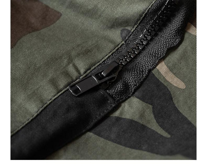 Multi Pocket Camo Cargo Shorts For Men - Super Amazing Store