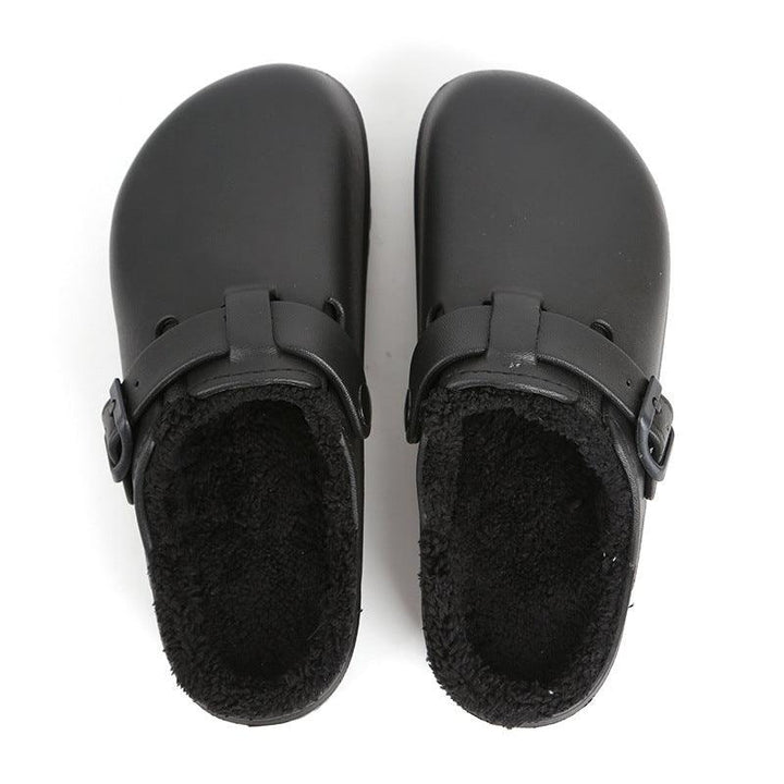 EVA Buckle Slippers Waterproof Warm Shoes Women Bedroom Home Slippers - Super Amazing Store