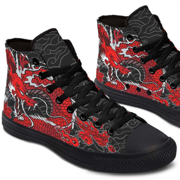 Printed Couple High-top Canvas Shoes - Super Amazing Store