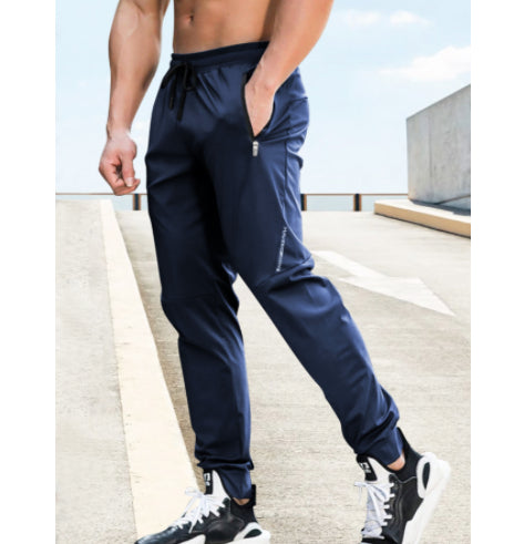 Loose Tappered Men's Sports Youth Casual Pants Q2