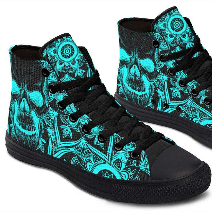 Printed Couple High-top Canvas Shoes - Super Amazing Store