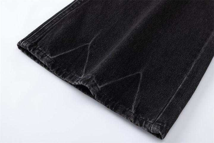 Denim Trousers Men's Retro Bell-bottom Pants Jeans Super Amazing Store