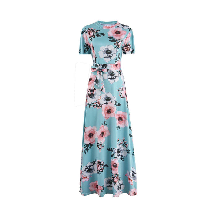 Flower Print Aesthetic Dress for Women - Super Amazing Store