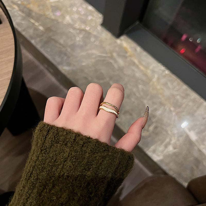 Women's Fashion Simple Quicksand Cloud Ring - Super Amazing Store