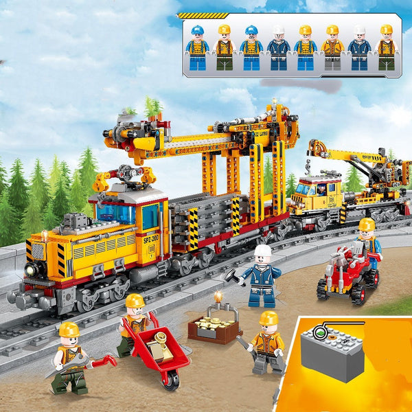 Military Electric Train Track Toy Children's Assembly Super Amazing Store