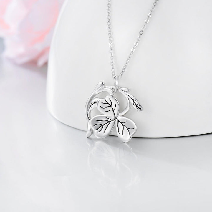 Shamrock Necklace for Women Three Leaf Clover Pendant Necklace Mothers Day Necklaces Lucky Jewelry Gifts - Super Amazing Store