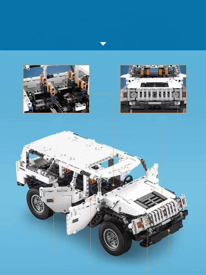 Boys’ Remote Control Building Blocks Off-Road Vehicle Toy Super Amazing Store