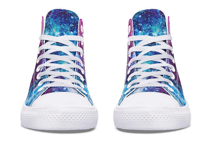 Printed Couple High-top Canvas Shoes - Super Amazing Store