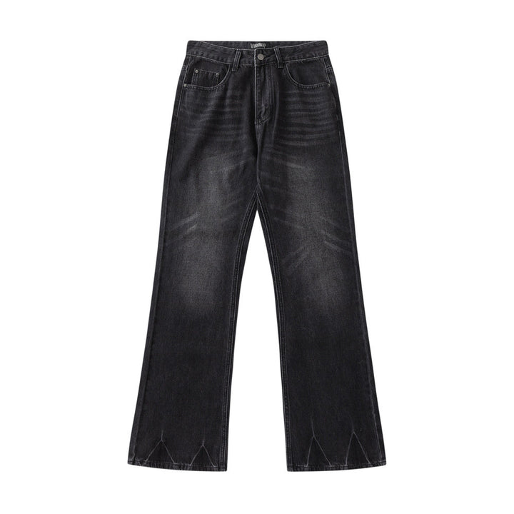 Denim Trousers Men's Retro Bell-bottom Pants Jeans Super Amazing Store