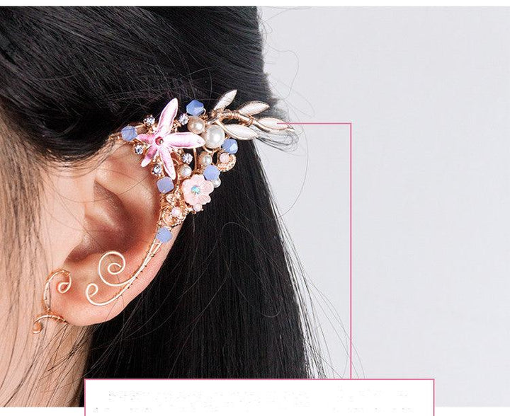 Antique Hanfu Super Fairy Elf No Pierced Chinese Style Earrings - Super Amazing Store