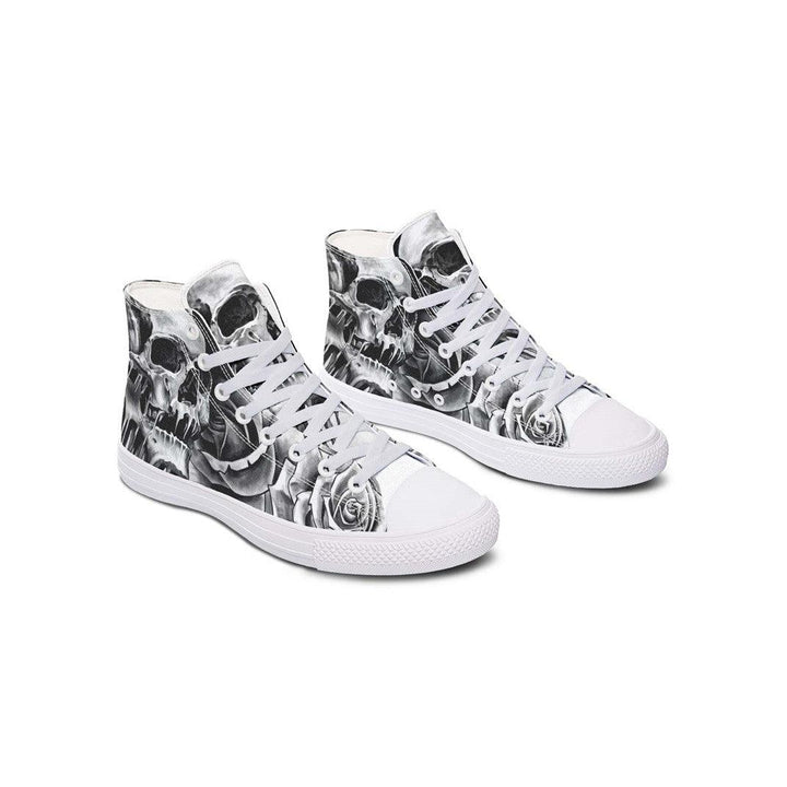 Printed Couple High-top Canvas Shoes - Super Amazing Store