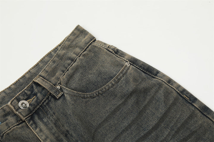 Men's Vintage Fashion Denim Bell-bottom Jeans Super Amazing Store