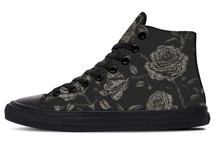 Printed Couple High-top Canvas Shoes - Super Amazing Store