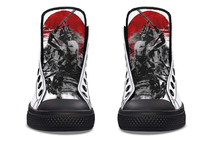 Printed Couple High-top Canvas Shoes - Super Amazing Store