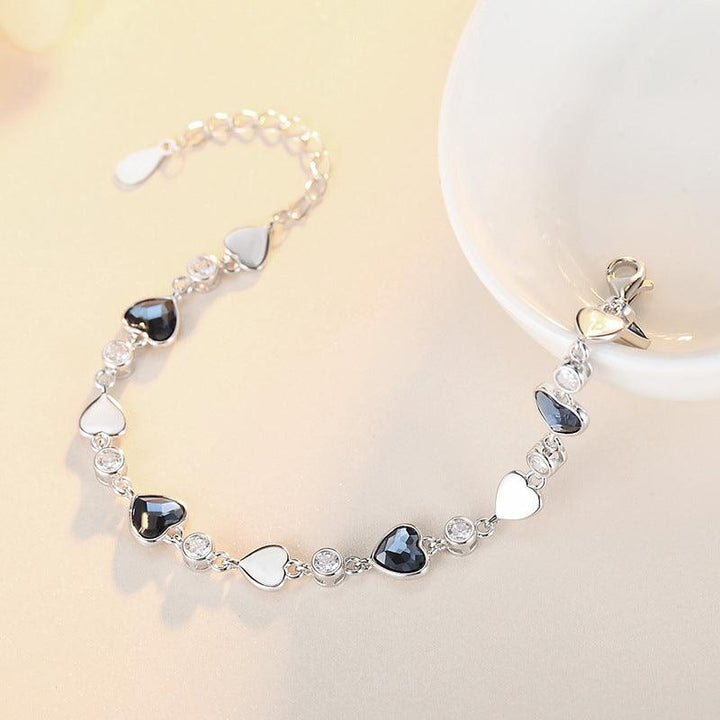 Korean Version Of Heart-shaped Bracelet Temperament Simple Bracelet - Super Amazing Store