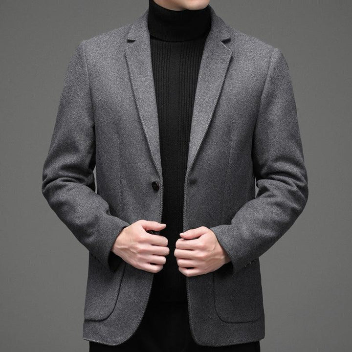 Young And Middle-aged Casual Woolen Coat Men - Super Amazing Store