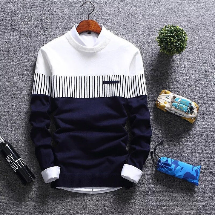 Men's Crew Neck Sweater Pullover Sweater - Super Amazing Store