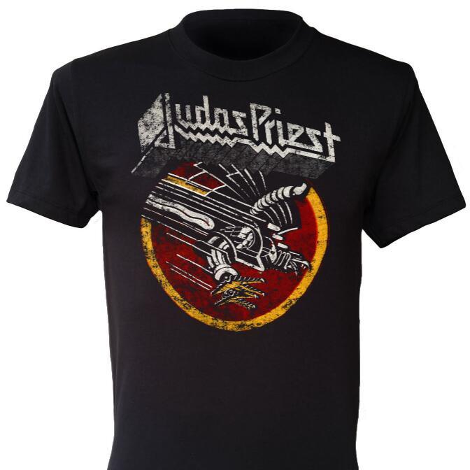 European And American Judas Priest Screaming Revenge T-shirt Printing Casual Round Neck Short Sleeves - Super Amazing Store