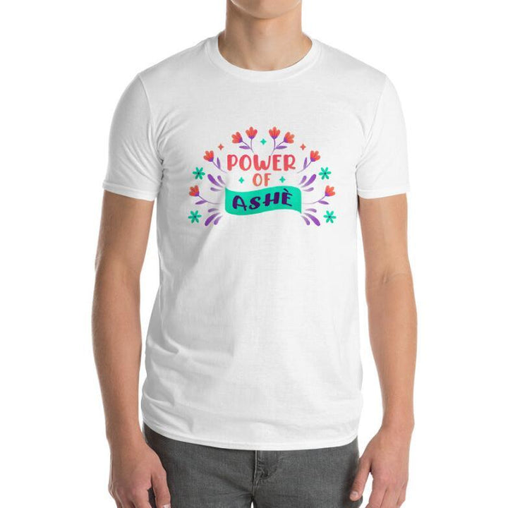 European And American Power Of Ashe Unisex Organic Cotton T-shirt - Super Amazing Store