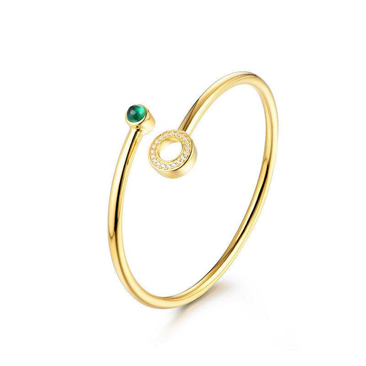 Fashion Emerald Women Bangle Street Bracelet - Super Amazing Store