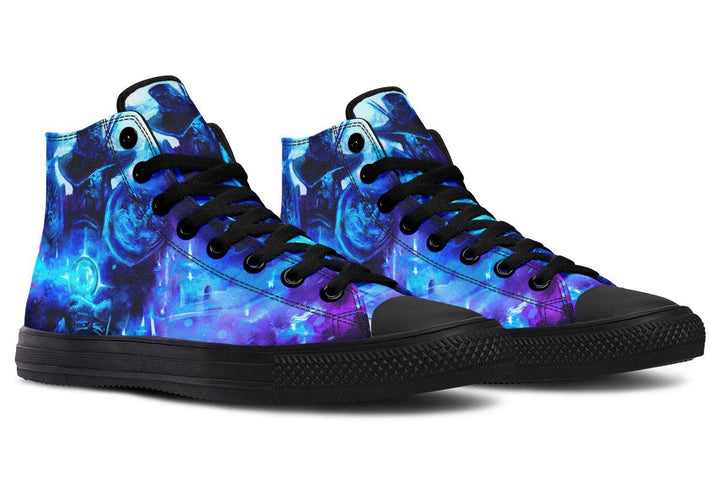 Printed Couple High-top Canvas Shoes - Super Amazing Store