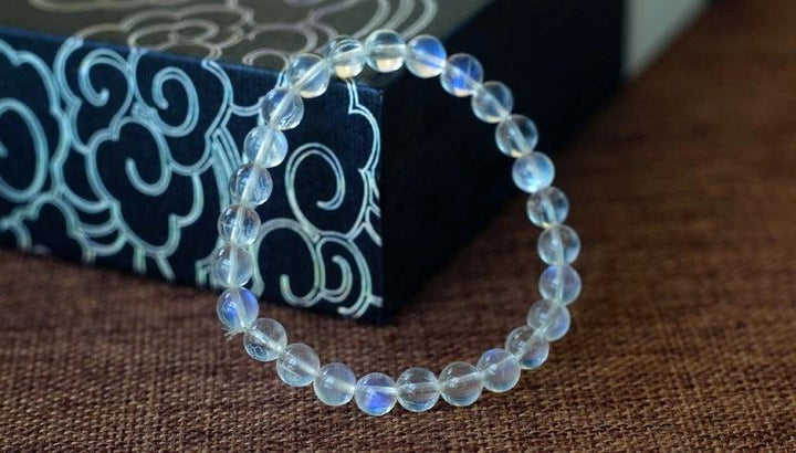 Ice Seed Vitreous Moonstone Bracelet For Women - Super Amazing Store