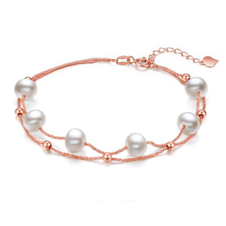 Women's Fashion Pearl Gold Bracelet - Super Amazing Store