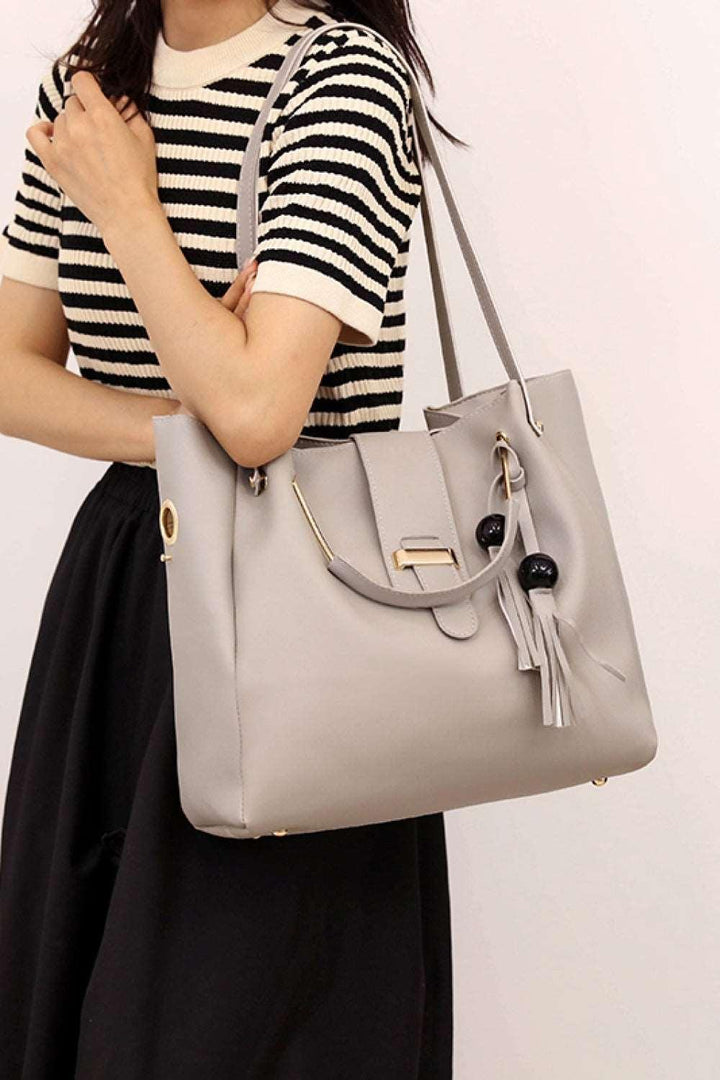 2-Piece PU Leather Bag Set - Super Amazing Store