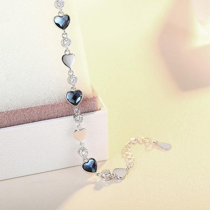 Korean Version Of Heart-shaped Bracelet Temperament Simple Bracelet - Super Amazing Store