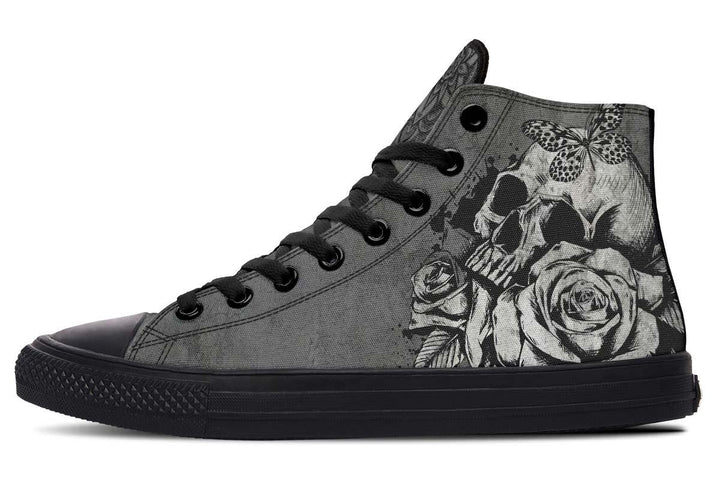 Printed Couple High-top Canvas Shoes - Super Amazing Store