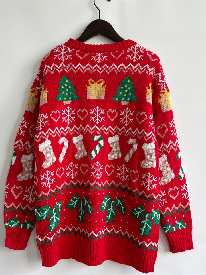 Christmas Element Sweater Trendsi