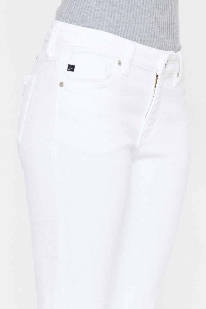 Kancan Mid Rise Ankle Skinny Jeans Trendsi